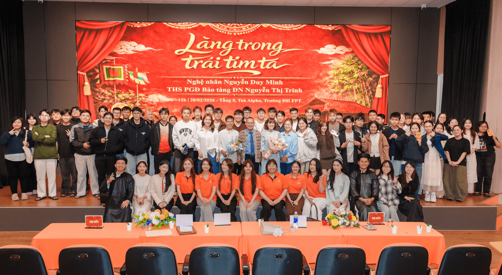 “Làng trong trái tim ta”: Không gian văn hóa kết nối giá trị truyền thống tại Trường Đại học FPT