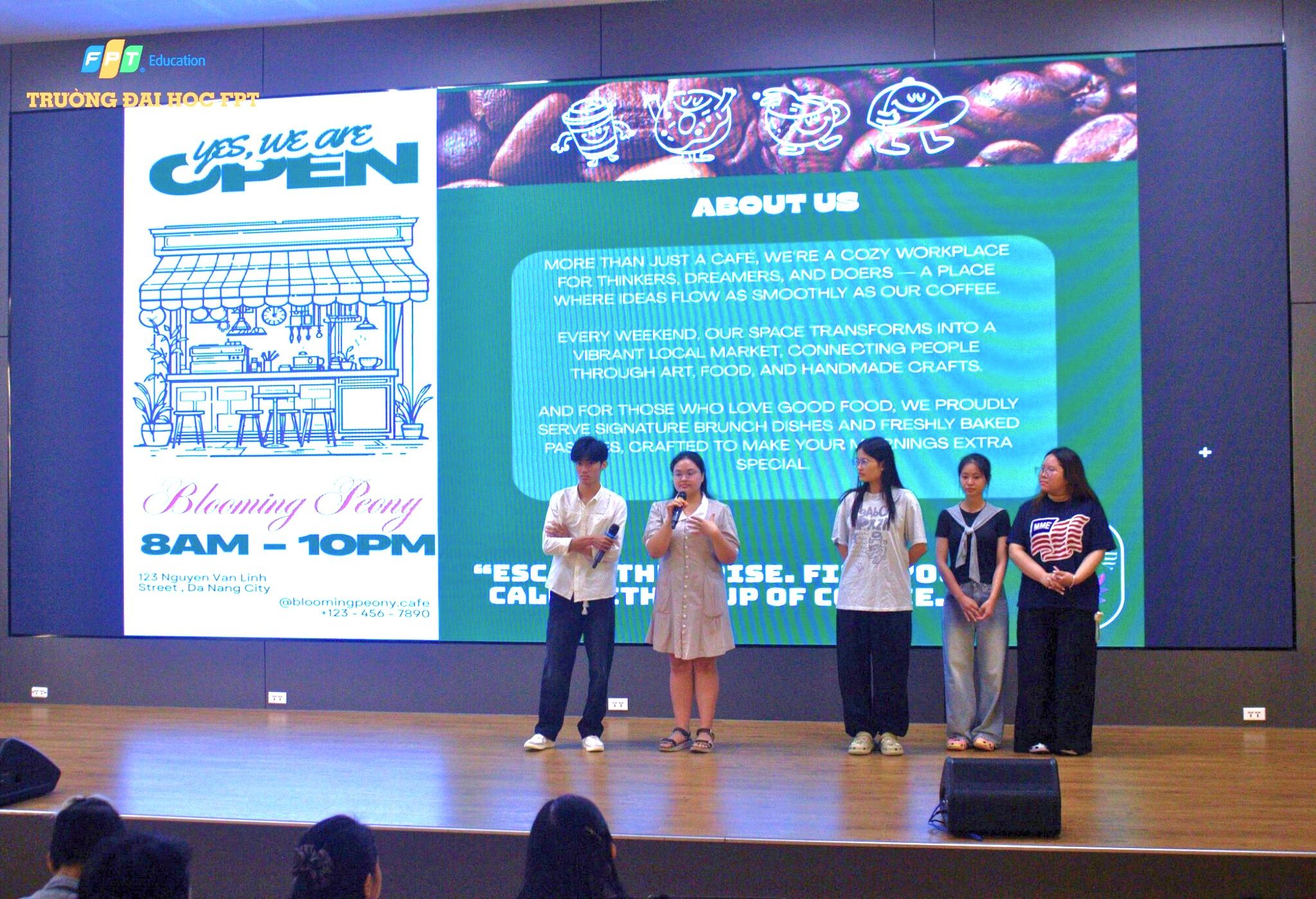 Pitch & Hunt: Khơi Dậy Ý Tưởng Kinh Doanh & Kỹ Năng Tiếng Anh Cho Sinh Viên FPTU