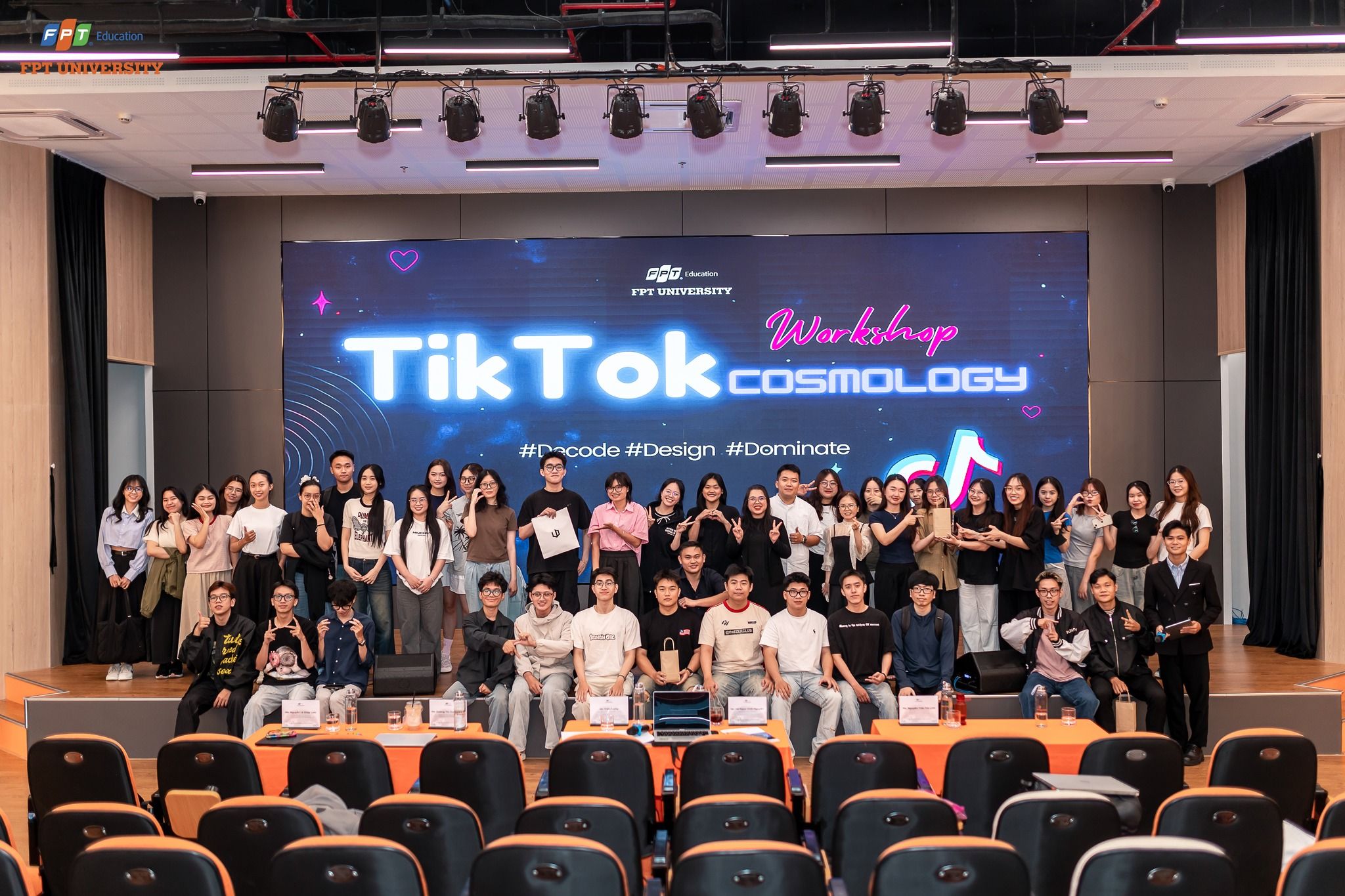 Workshop “TikTok Cosmology”: Giải Mã, Thiết Kế & Thống Trị TikTok Marketing | FPTU Đà Nẵng
